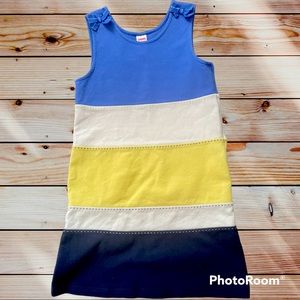 Gymboree Greek Isle Style Block Color dress  sz 8 EUC